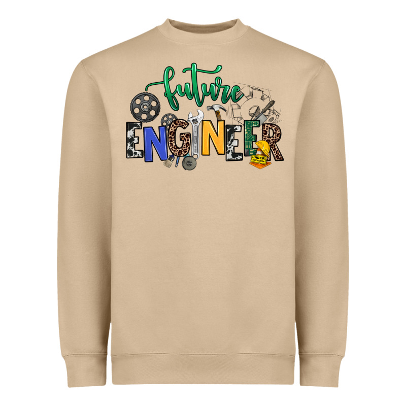 Future Engineer Heavyweight Sweatshirt by NancyCooperArtShop | Teevron