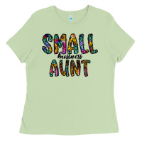 Matcha small business aunt Ladies Tee - CowhideDigitalArt