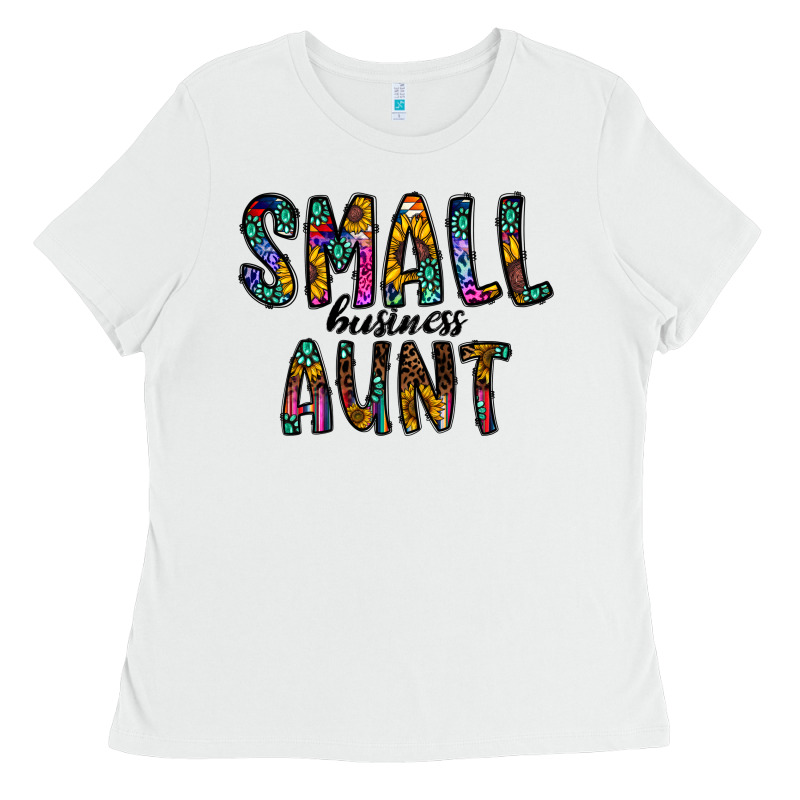 Small Business Aunt Ladies Tee by CowhideDigitalArt | Teevron