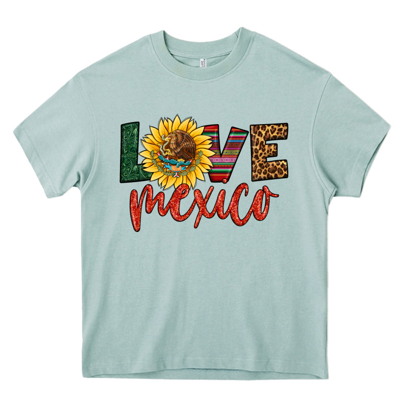 Love Mexico Heavy Core Tee by HRA Design Shop | Teevron