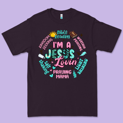 I'm A Jesus Lovin' Premium Tee Designed By Artiststas