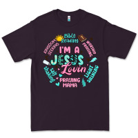 Plum i'm a jesus lovin' Premium Tee - Artiststas
