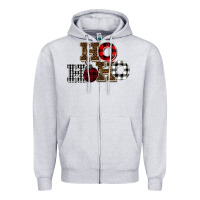 Heather Grey ho ho buffalo Zipper Hoodie - Bettercallsaul