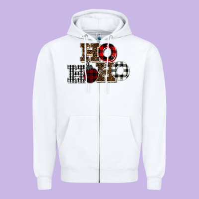 Ho Ho Buffalo Zipper Hoodie Designed By Bettercallsaul