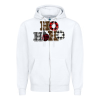 White ho ho buffalo Zipper Hoodie - Bettercallsaul