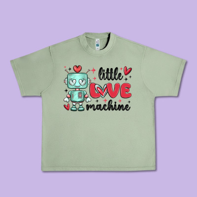 Little Love Machine Urban Heavy Tee Designed By Maliassmallbusiness