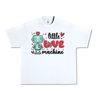 White little love machine Urban Heavy Tee - MaliasSmallBusiness