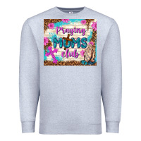 Heather Grey praying moms club Premium Sweatshirt - TumblerDesignByShophia