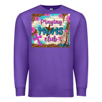 Purple praying moms club Premium Sweatshirt - TumblerDesignByShophia