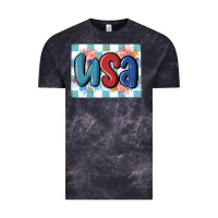 Cloud Black usa retro Vintage Tee - MaliasSmallBusiness