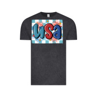 Vintage Black usa retro Vintage Tee - MaliasSmallBusiness