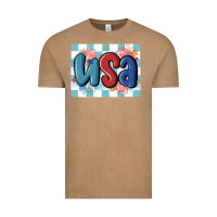 Vintage Coffee usa retro Vintage Tee - MaliasSmallBusiness