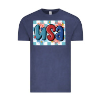 Vintage Denim usa retro Vintage Tee - MaliasSmallBusiness