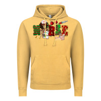 Vintage Mustard Christmas Nurse Vintage Hoodie - NancyCooperArtShop