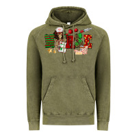 Vintage Olive Christmas Nurse Vintage Hoodie - NancyCooperArtShop