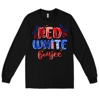 Black red white boujee Long Sleeve Tee - MaliasSmallBusiness