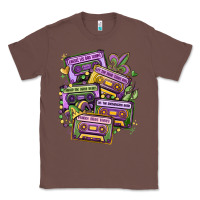 Chestnut mardi gras cassette tapes Classic Tee - MaliasSmallBusiness