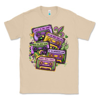 Mushroom mardi gras cassette tapes Classic Tee - MaliasSmallBusiness