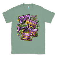 Sage mardi gras cassette tapes Classic Tee - MaliasSmallBusiness
