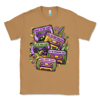 Toasted Coconut mardi gras cassette tapes Classic Tee - MaliasSmallBusiness