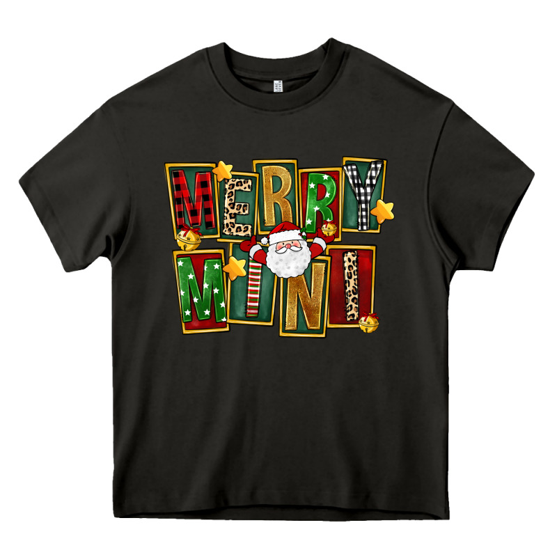 Christmas Merry Mini Heavy Core Tee by FaDigitalArtStudio | Teevron