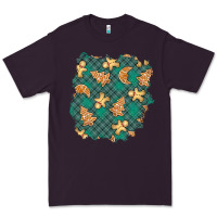 Plum christmas gingerbread cookies patch Premium Tee - BundleAndBundleShop