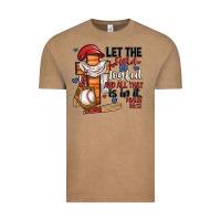 Vintage Coffee let the field be joyful and all that is in it Vintage Tee - JahusDesignShop
