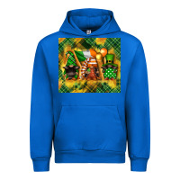 Cobalt St. Patrick's Day gnome Urban Hoodie - FaDigitalArtStudio