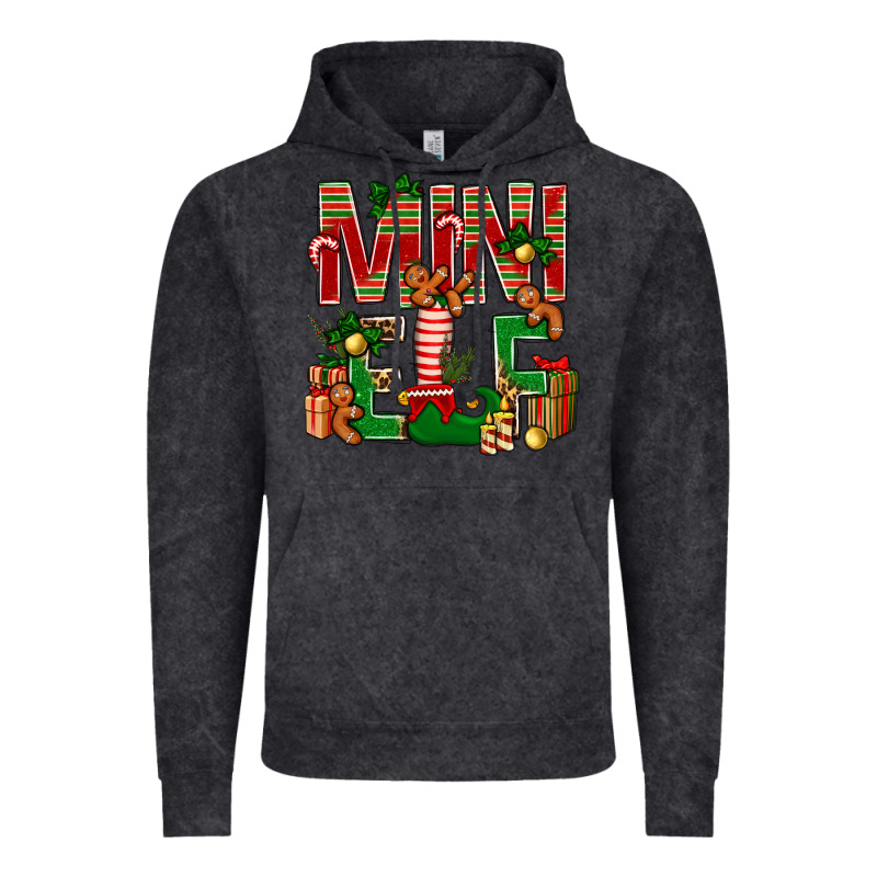 Christmas Mini Elf Vintage Hoodie by NancyCooperArtShop | Teevron