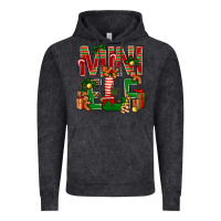 Vintage Black Christmas mini Elf Vintage Hoodie - NancyCooperArtShop