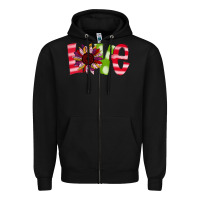 Black love sunflower Zipper Hoodie - Bettercallsaul