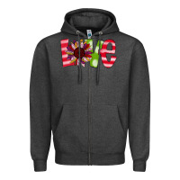 Charcoal Heather love sunflower Zipper Hoodie - Bettercallsaul