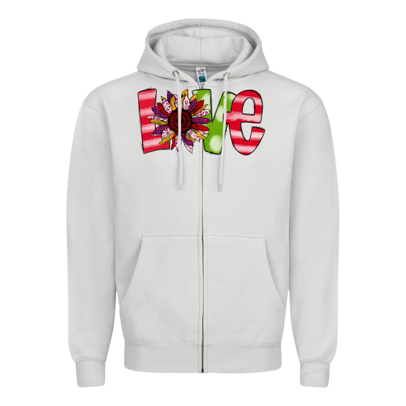 Love Sunflower Zipper Hoodie by Bettercallsaul | Teevron