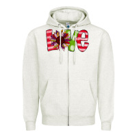 Oatmeal Heather love sunflower Zipper Hoodie - Bettercallsaul