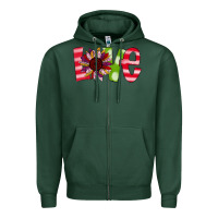 Sports Green love sunflower Zipper Hoodie - Bettercallsaul