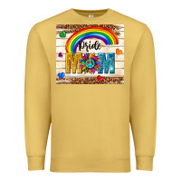 Antique Gold pride mom Premium Sweatshirt - TumblerDesignByShophia