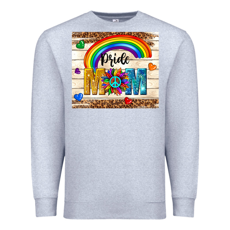 Pride Mom Premium Sweatshirt by TumblerDesignByShophia | Teevron