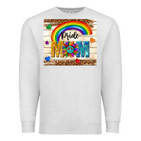 Oatmeal Heather pride mom Premium Sweatshirt - TumblerDesignByShophia