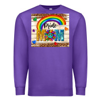 Purple pride mom Premium Sweatshirt - TumblerDesignByShophia