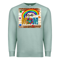 Seafoam pride mom Premium Sweatshirt - TumblerDesignByShophia
