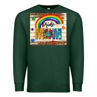 Sports Green pride mom Premium Sweatshirt - TumblerDesignByShophia