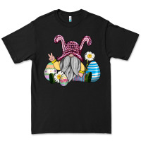 Black easter gnome with eggs Premium Tee - AdoDesignShop