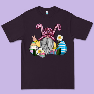 Easter Gnome With Eggs Premium Tee Designed By Adodesignshop