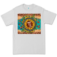 Football Leopard Turquoise Sunflower Premium Tee | Teevron