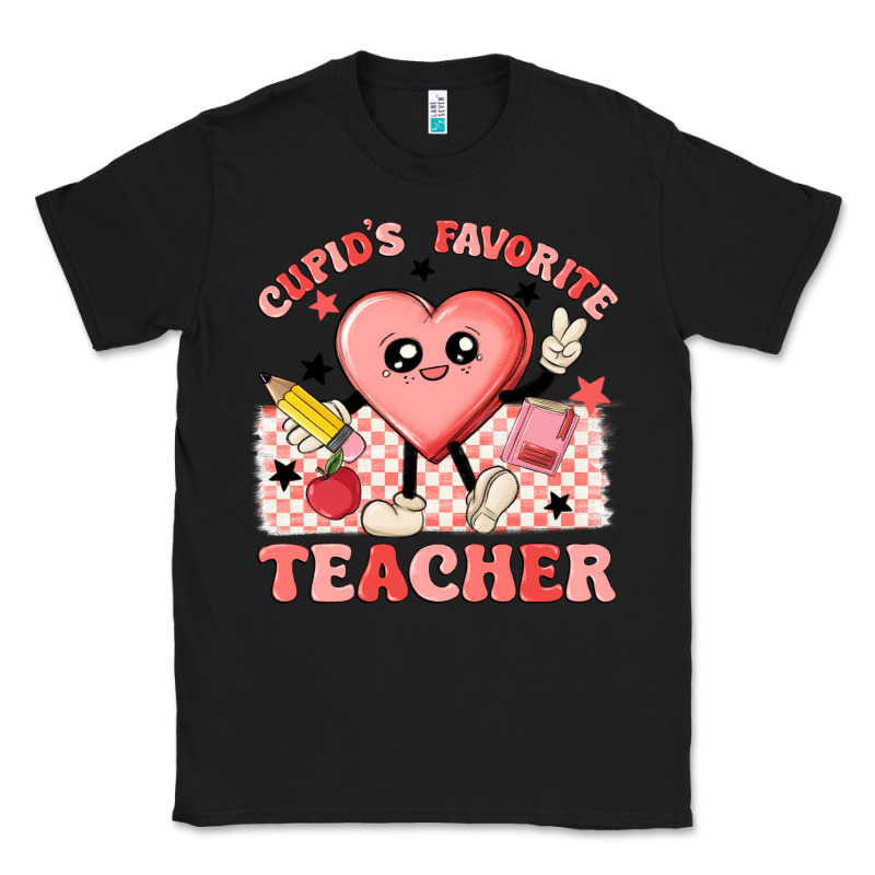 Cupid's Favorite Teacher Classic Tee by MaliasSmallBusiness | Teevron