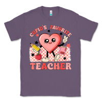Lavender cupid's favorite teacher Classic Tee - MaliasSmallBusiness