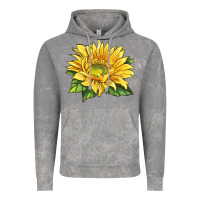 Cloud Rock starburst greenburst sunflower Vintage Hoodie - LillyAllenDesigns