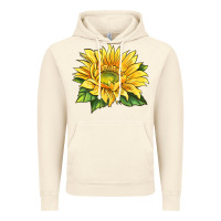 Vintage Artic starburst greenburst sunflower Vintage Hoodie - LillyAllenDesigns