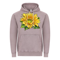 Vintage Zinc starburst greenburst sunflower Vintage Hoodie - LillyAllenDesigns