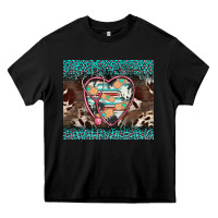 Black western nurse stethoscope turquoise leopardes Heavy Core Tee - BarkalooDesign